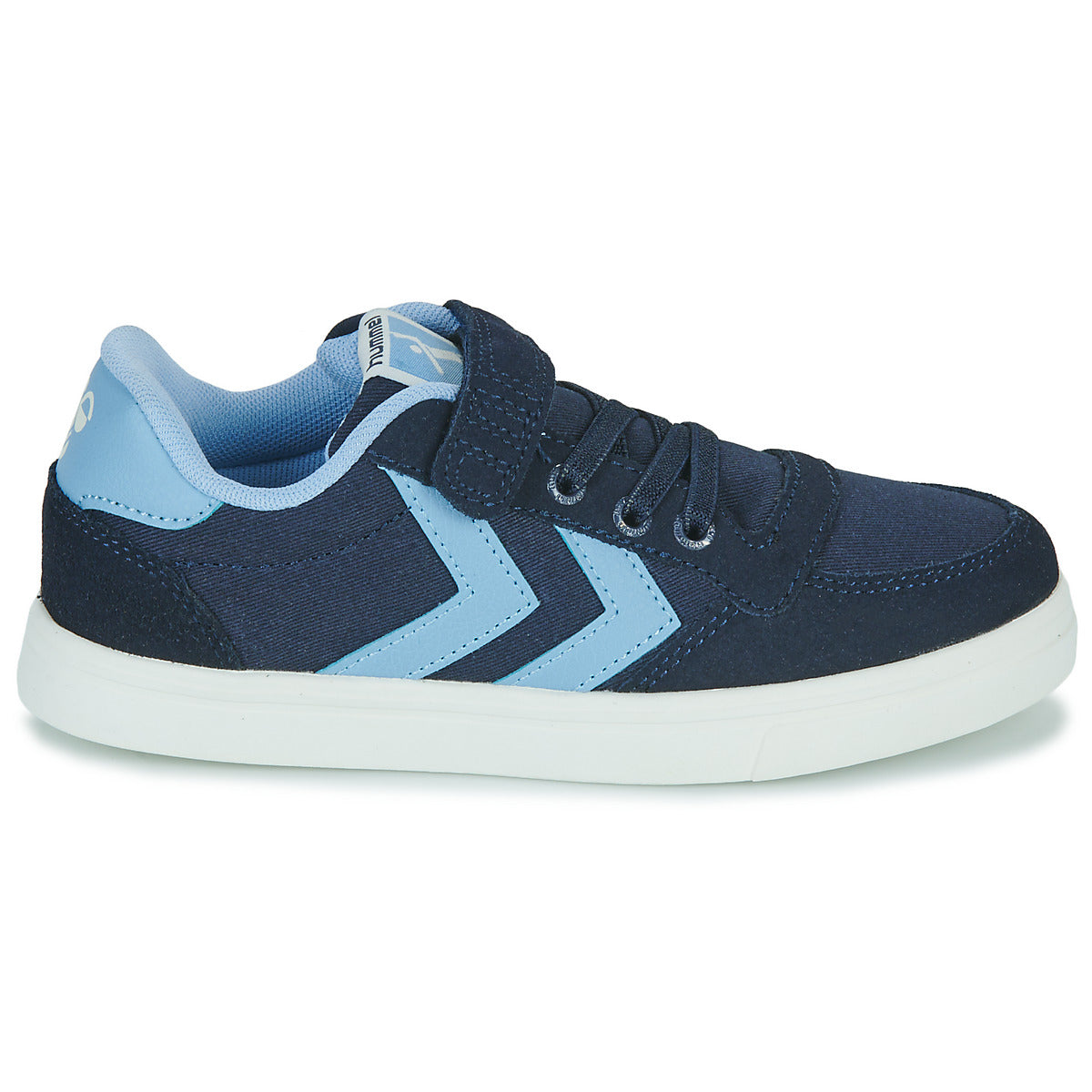 Scarpe bambini ragazza hummel  SLIMMER STADIL LOW JR  Marine