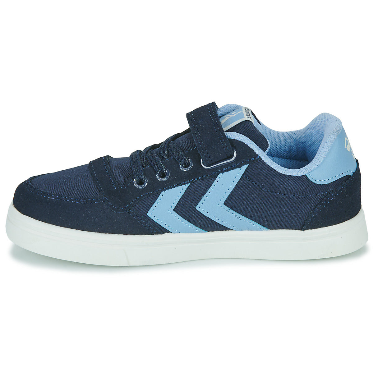 Scarpe bambini ragazza hummel  SLIMMER STADIL LOW JR  Marine