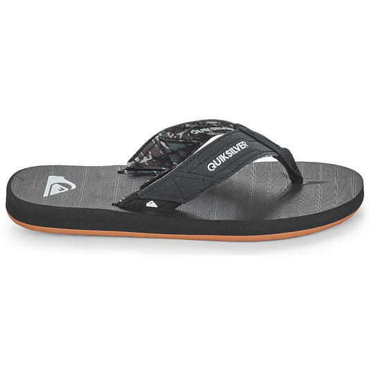 Infradito bambini ragazzo Quiksilver  CARVER SWITCH YOUTH  Nero