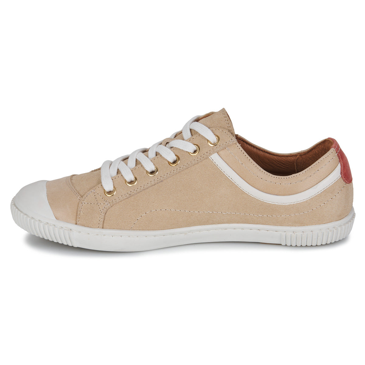 Sneakers basse Donna Pataugas  Bisk/Mix F2I  Beige