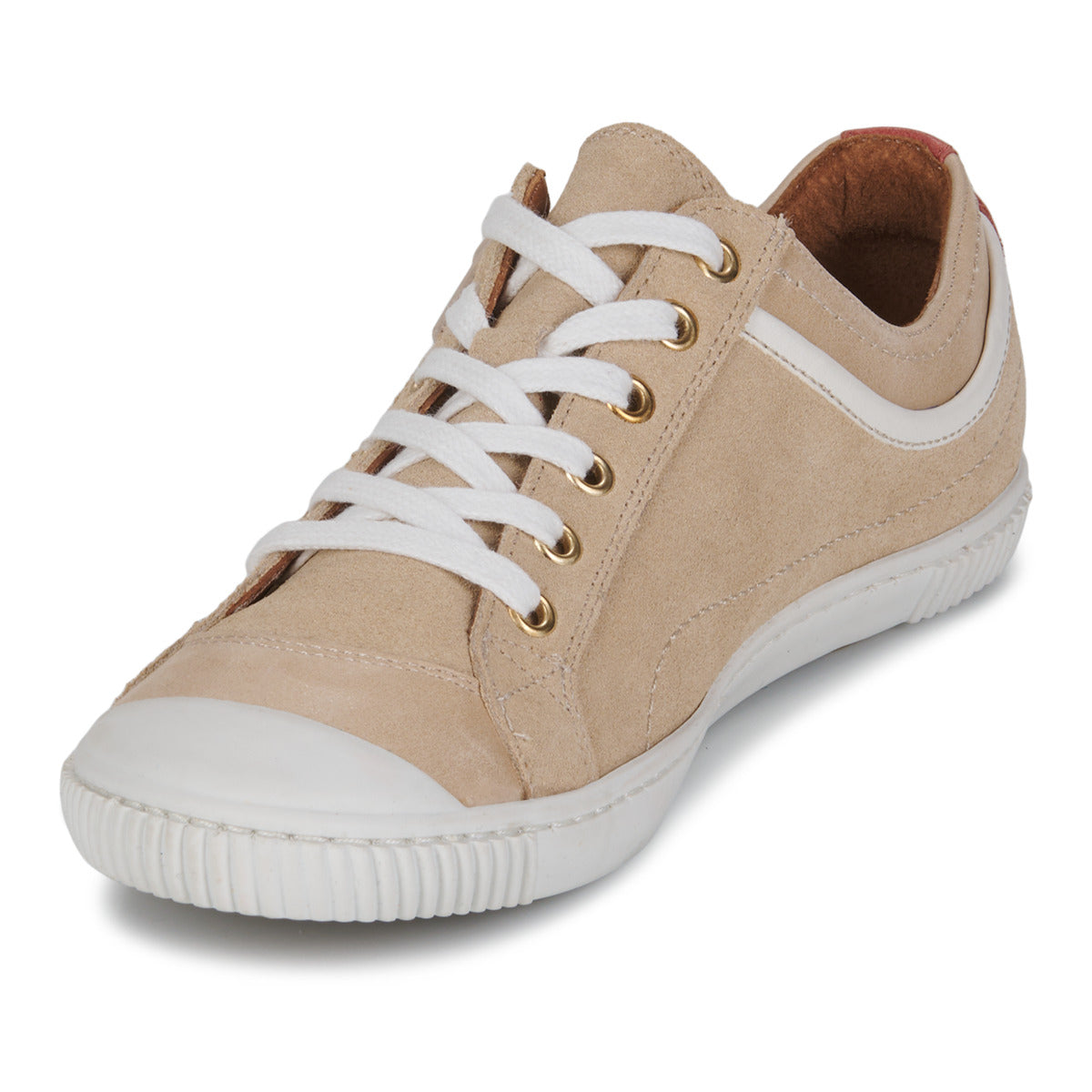 Sneakers basse Donna Pataugas  Bisk/Mix F2I  Beige