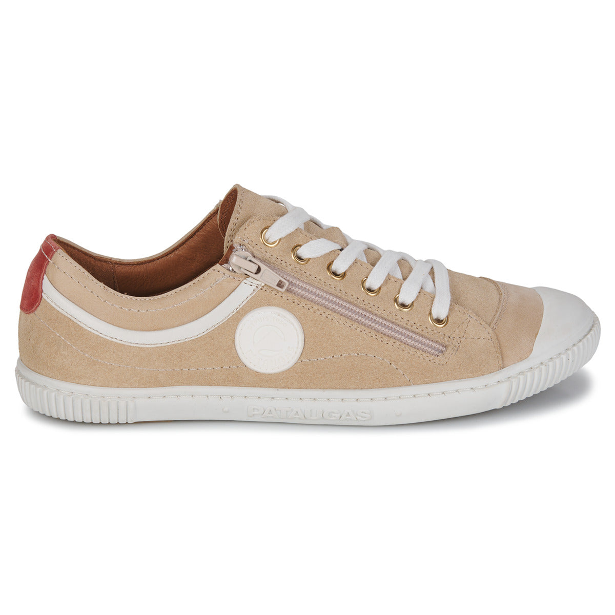 Sneakers basse Donna Pataugas  Bisk/Mix F2I  Beige