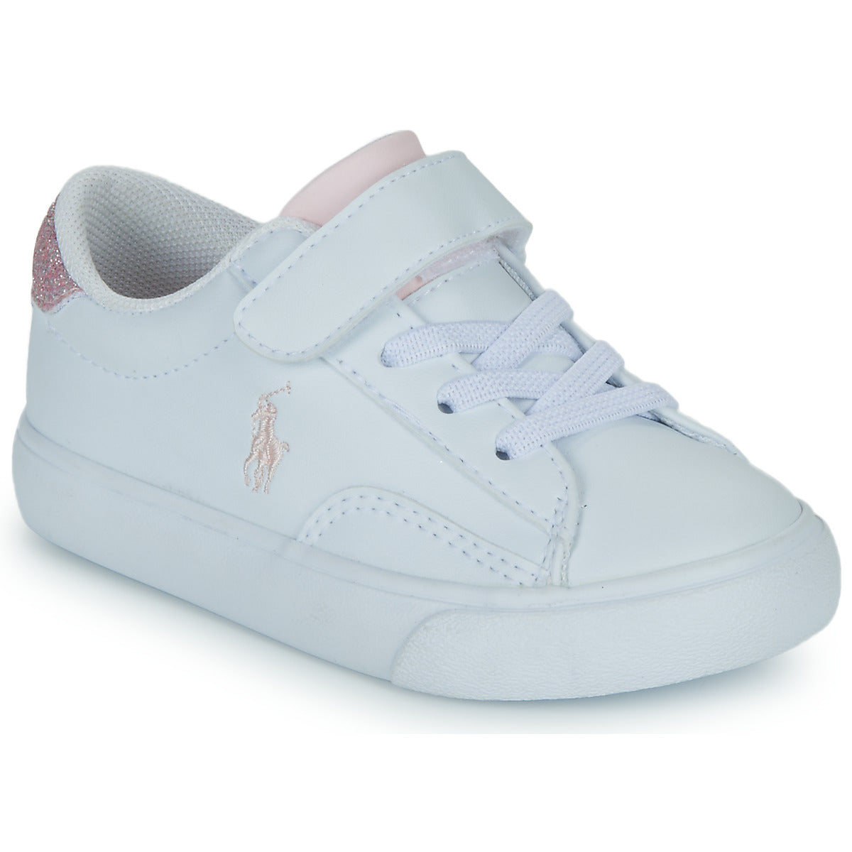 Scarpe bambini ragazza Polo Ralph Lauren  THERON V PS  Bianco