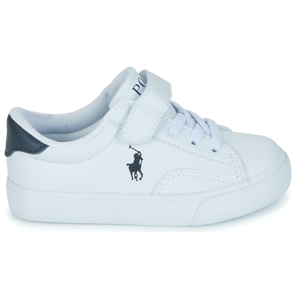 Scarpe bambini ragazzo Polo Ralph Lauren  THERON V PS  Bianco