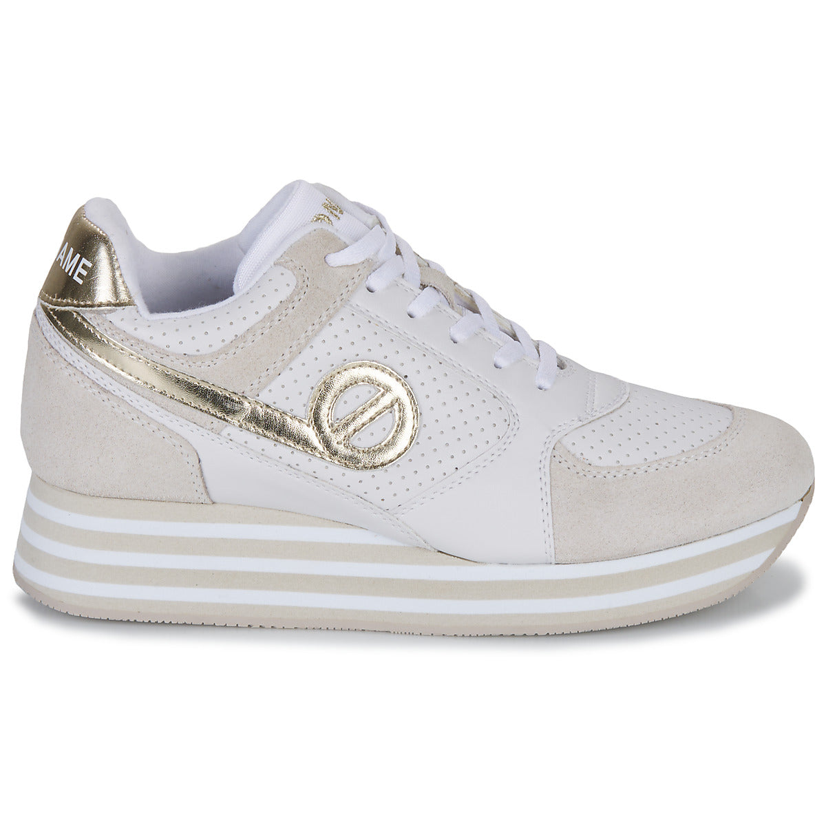 Sneakers basse Donna No Name  PARKO JOGGER  Bianco