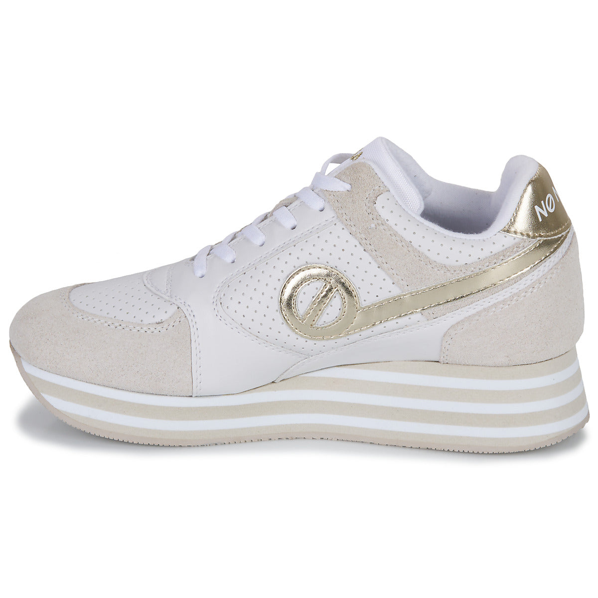 Sneakers basse Donna No Name  PARKO JOGGER  Bianco