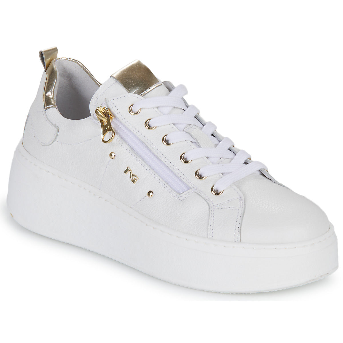 Sneakers basse Donna NeroGiardini  E306541D-707  Bianco