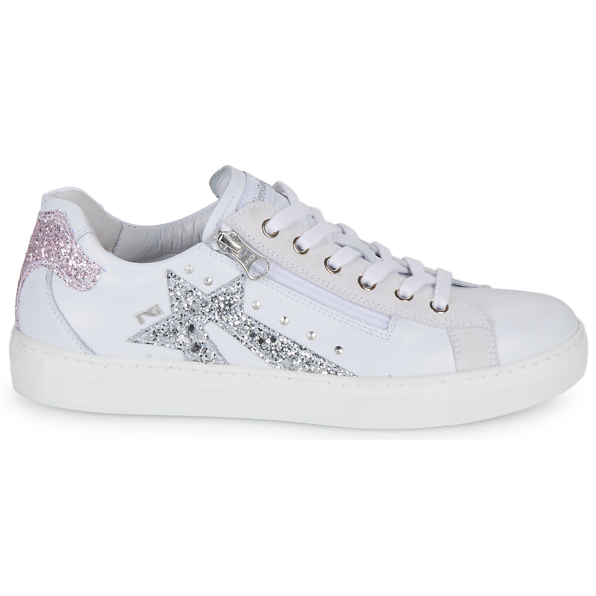 Sneakers basse Donna NeroGiardini  E306504D-707  Bianco