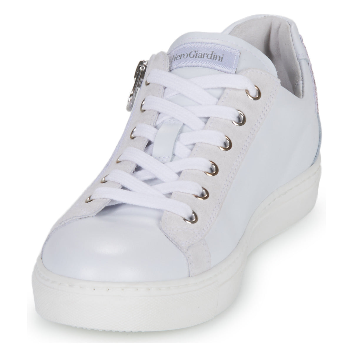 Sneakers basse Donna NeroGiardini  E306504D-707  Bianco