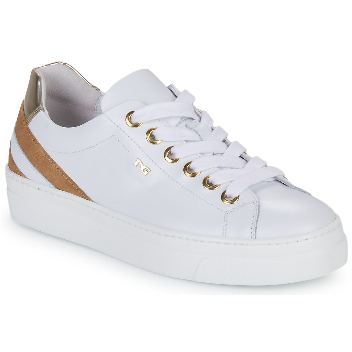 Sneakers basse Donna NeroGiardini  E306510D-707  Bianco