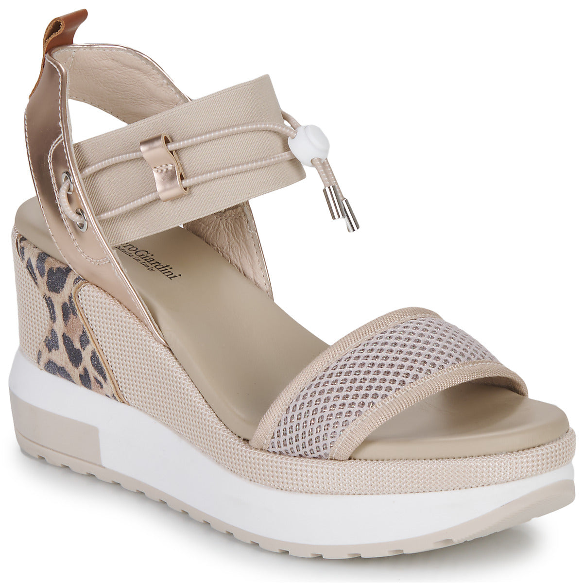 Sandali Donna NeroGiardini  E307750D-660  Beige