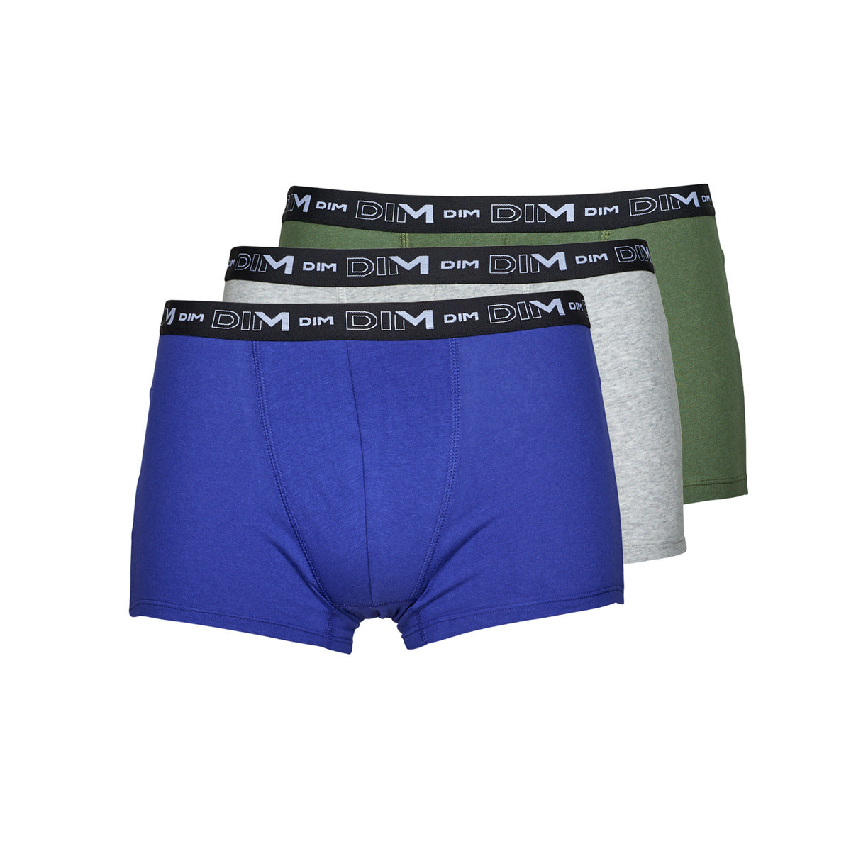 Boxer Uomo DIM  COTON STRETCH PACK X3  Multicolore