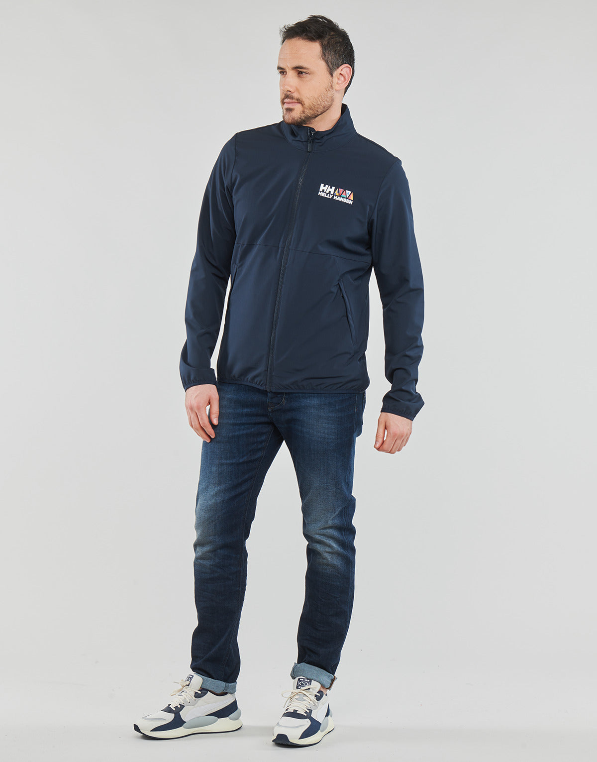 Giubbotto Uomo Helly Hansen  NEWPORT SOFTSHELL JACKET  Marine