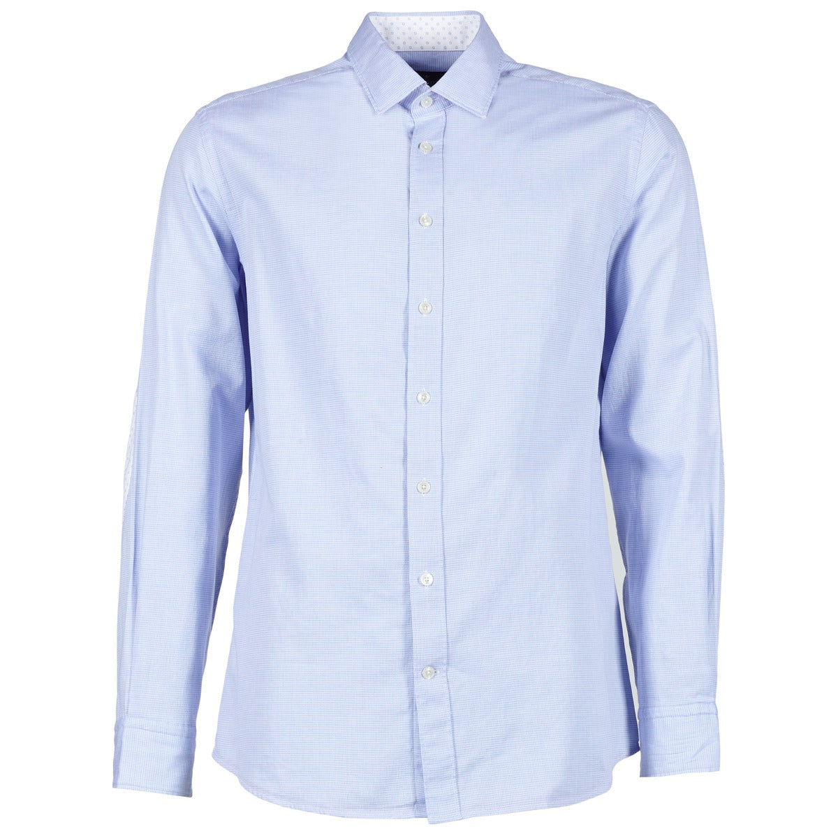 Camicia a maniche lunghe Uomo Hackett  SQUARE TEXT MUTLI  Blu