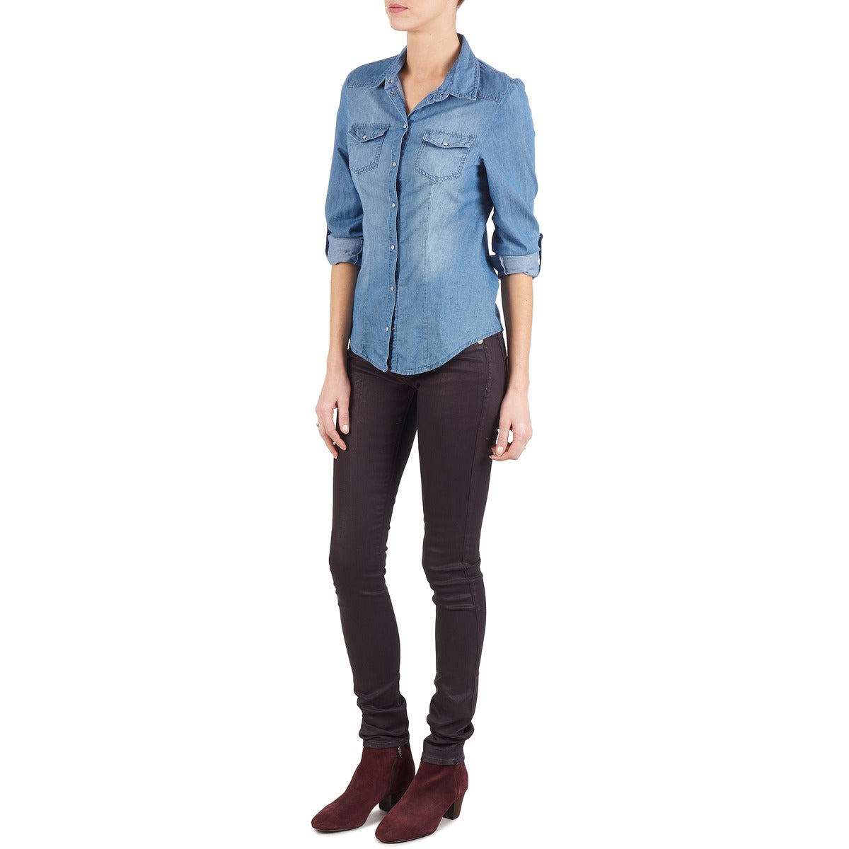 Jeans Slim Donna Replay  LUZ  Viola