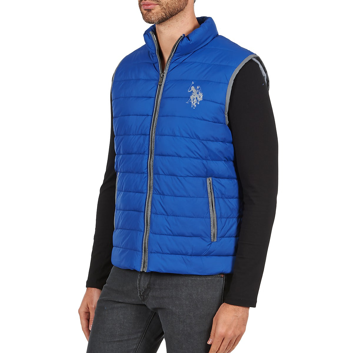 Piumino Uomo U.S Polo Assn.  USPA 1890  Blu