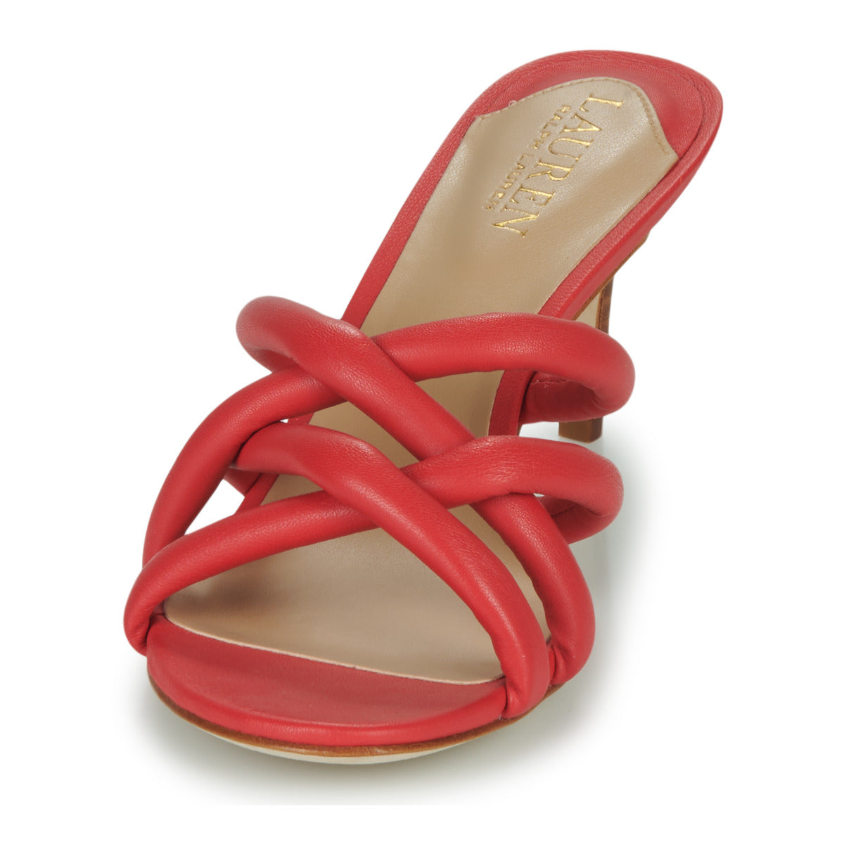 Scarpe Donna Lauren Ralph Lauren  LILIANA-SANDALS-HEEL SANDAL  Rosso