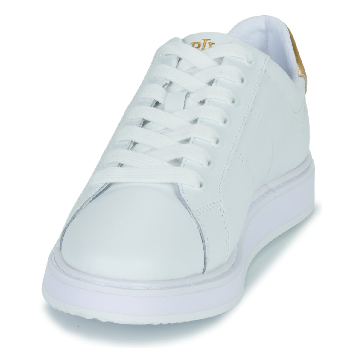 Sneakers basse Donna Lauren Ralph Lauren  ANGELINE 4-SNEAKERS-LOW TOP LACE  Bianco