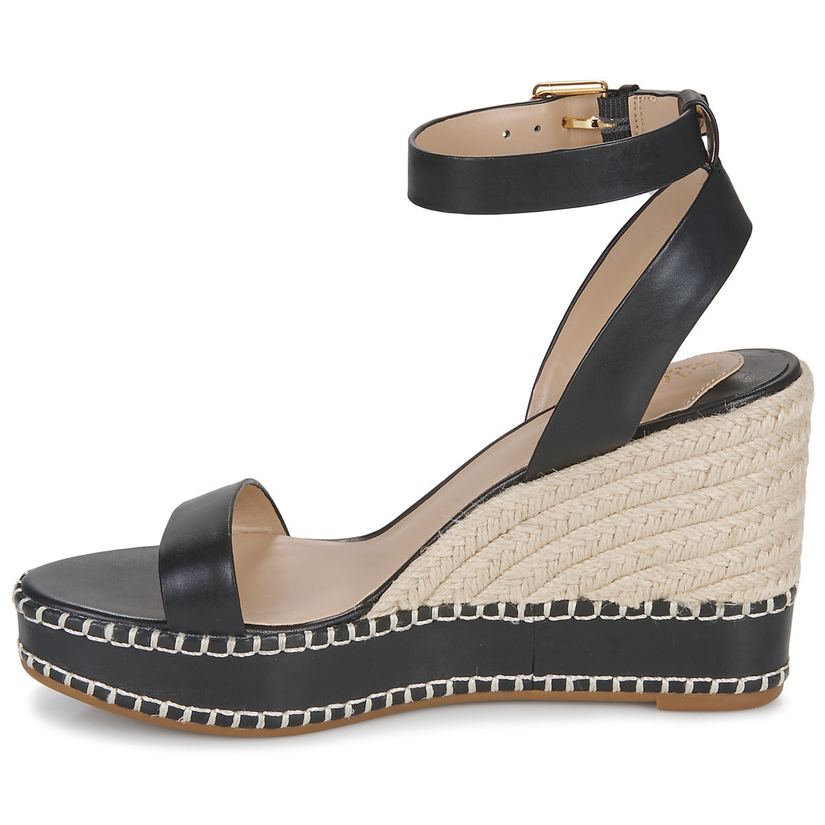 Sandali Donna Lauren Ralph Lauren  HILARIE-ESPADRILLES-WEDGE  Nero