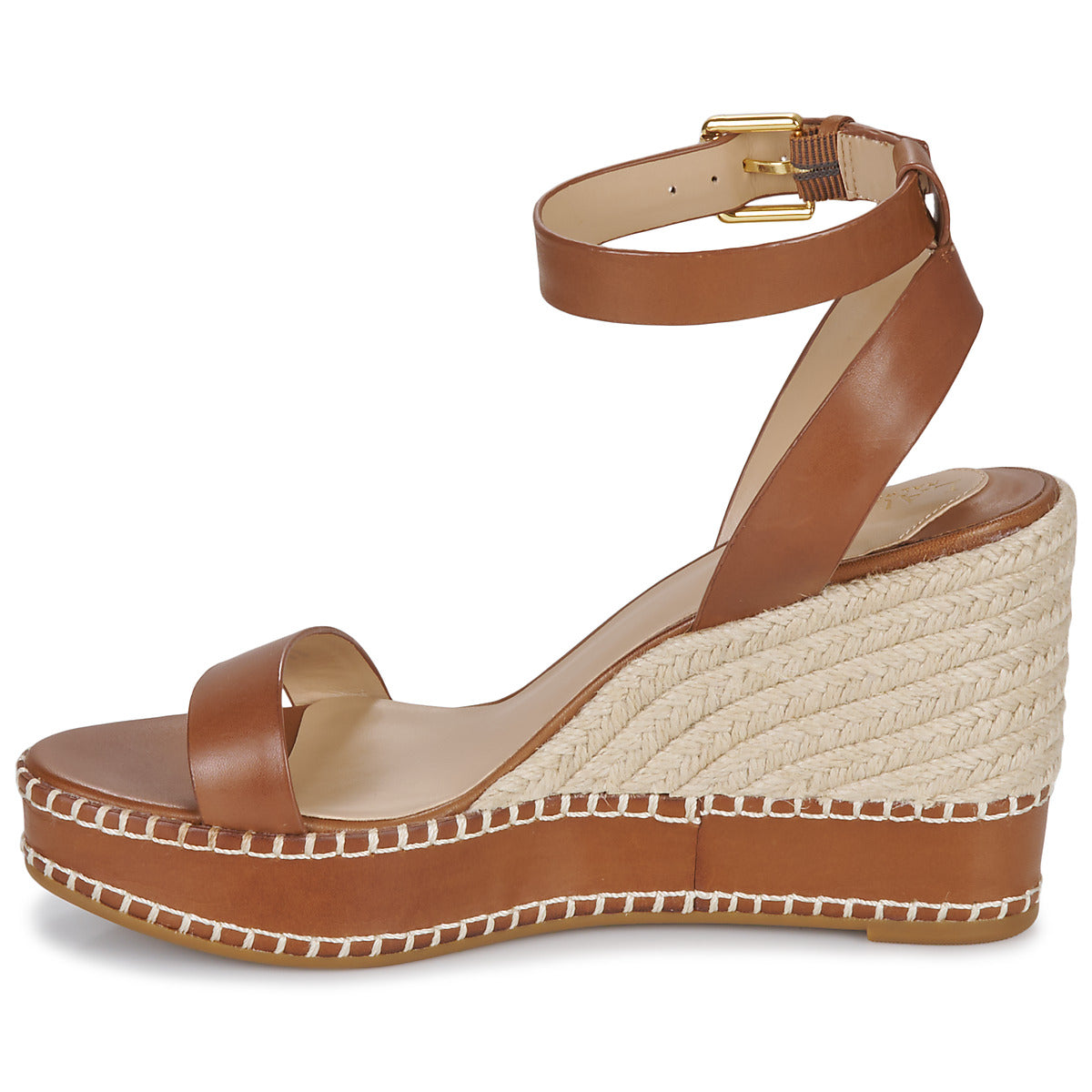 Sandali Donna Lauren Ralph Lauren  HILARIE-ESPADRILLES-WEDGE  Marrone