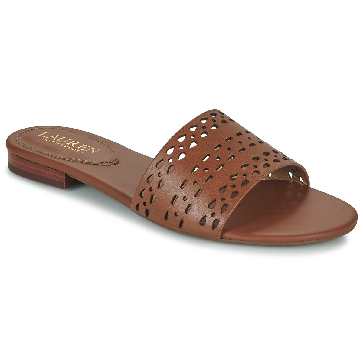 Scarpe Donna Lauren Ralph Lauren  ANDEE-SANDALS-FLAT SANDAL  Marrone