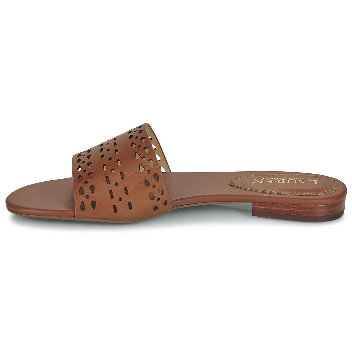 Scarpe Donna Lauren Ralph Lauren  ANDEE-SANDALS-FLAT SANDAL  Marrone