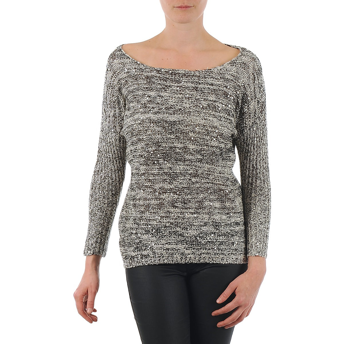 Maglione Donna Yas  AMILIA KNIT PULLOVER  Beige