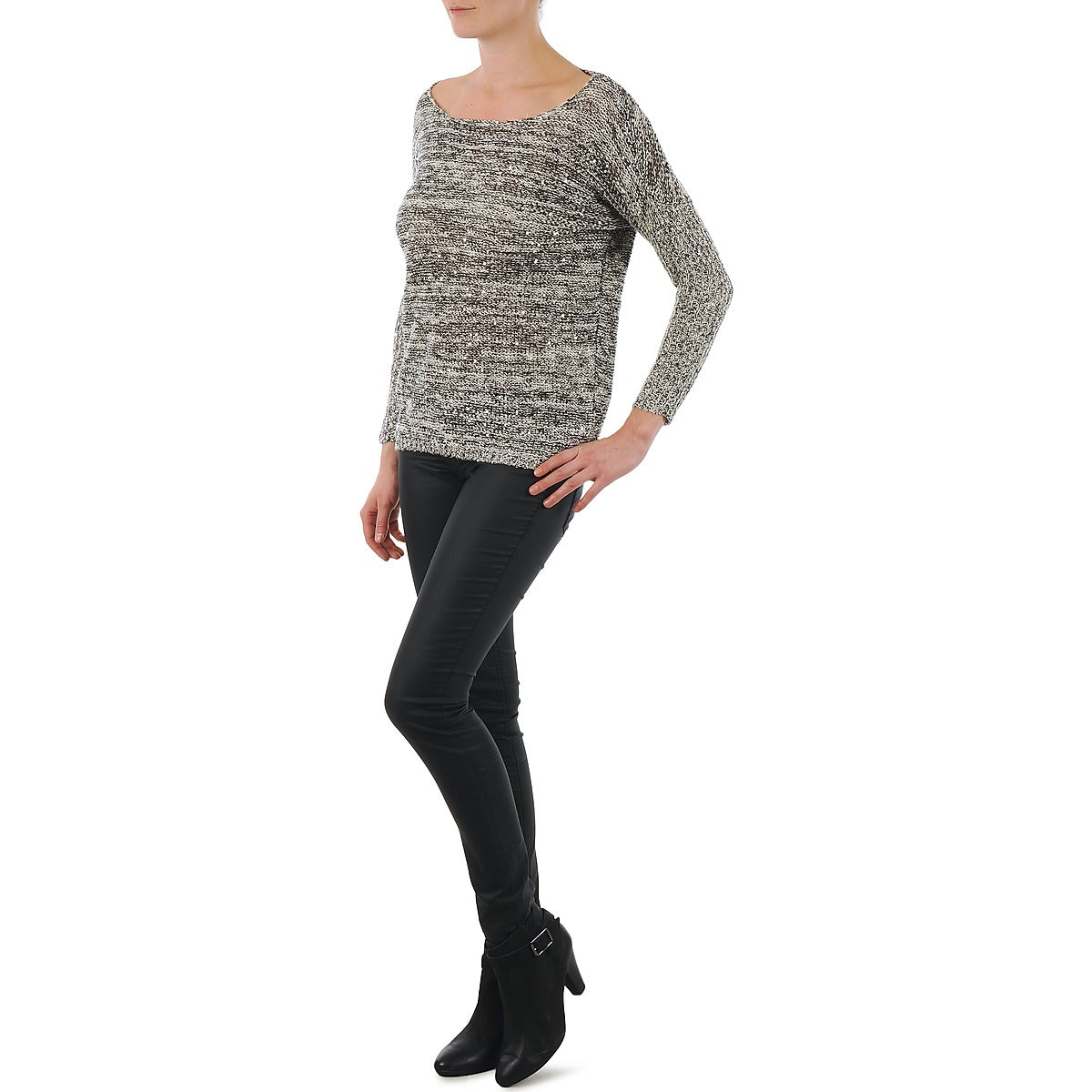 Maglione Donna Yas  AMILIA KNIT PULLOVER  Beige