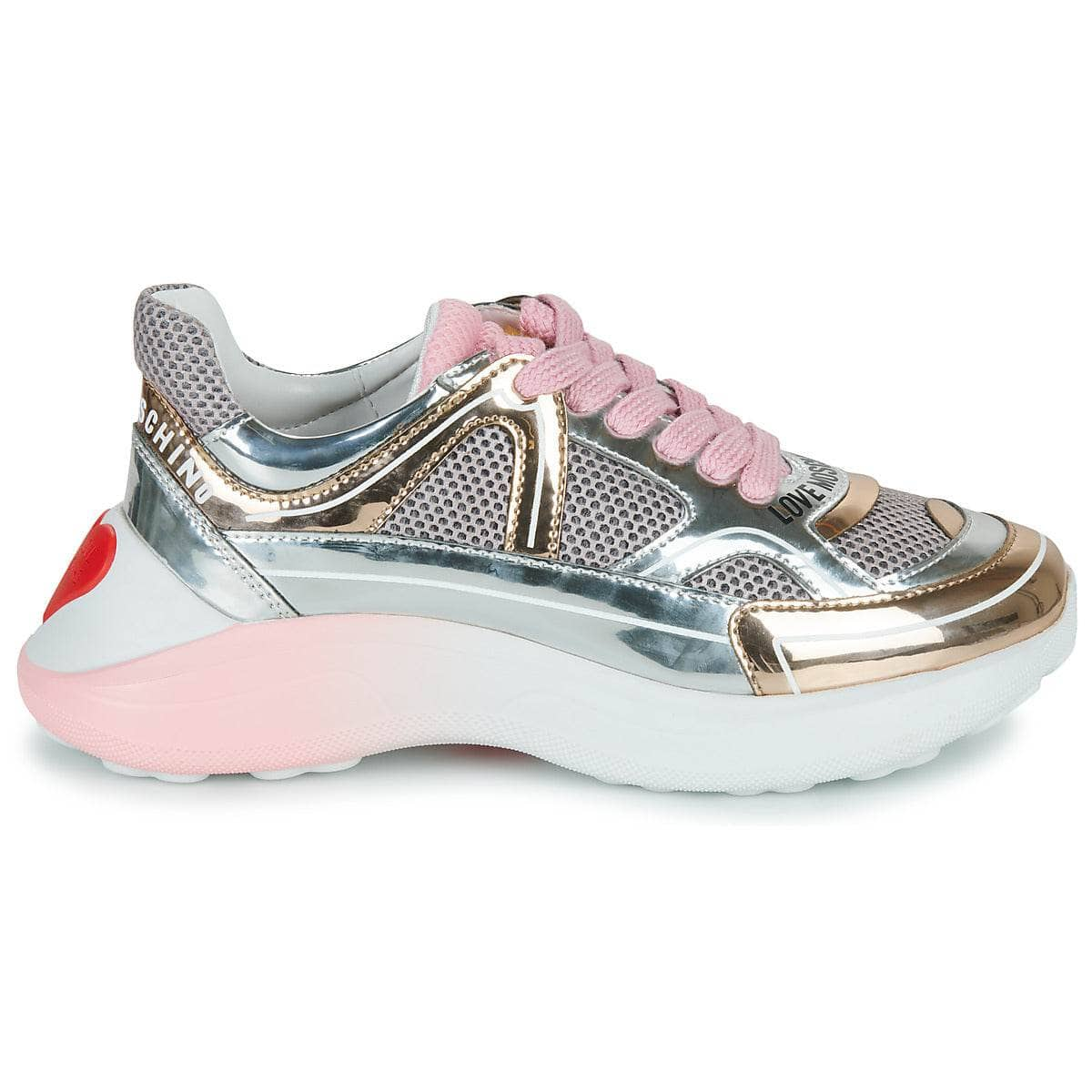 Sneakers basse Donna Love Moschino  SUPERHEART  Multicolore