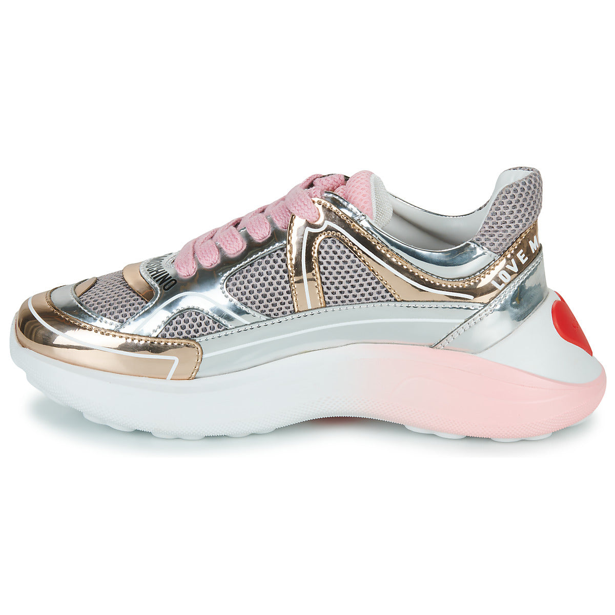 Sneakers basse Donna Love Moschino  SUPERHEART  Multicolore