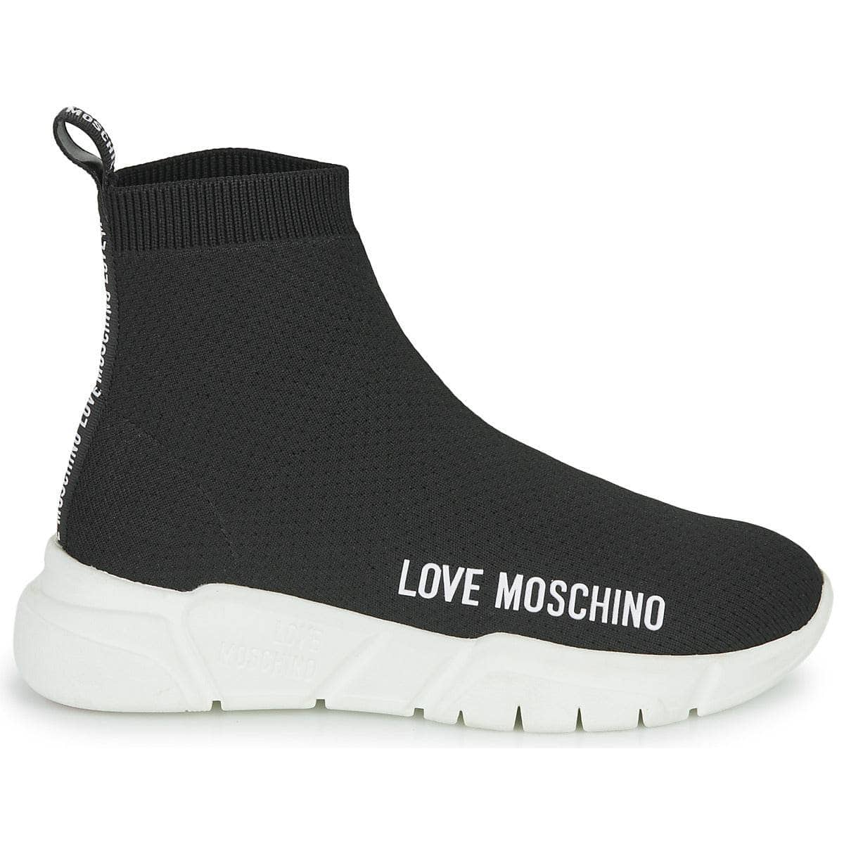 Sneakers alte Donna Love Moschino  LOVE MOSCHINO SOCKS  Nero