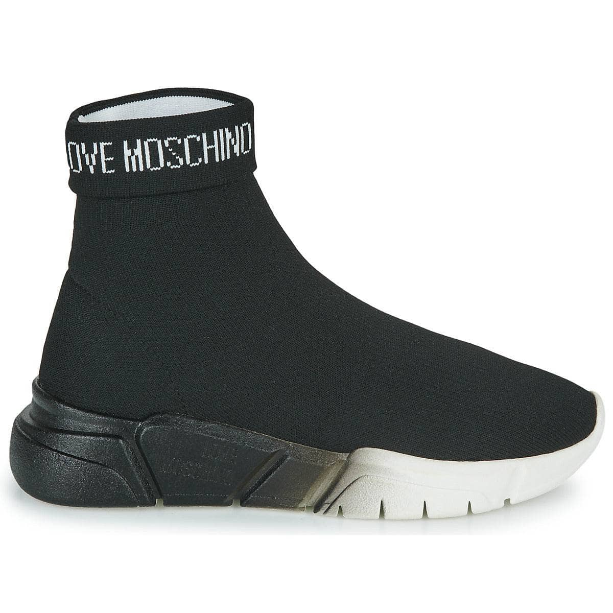 Sneakers alte Donna Love Moschino  LOVE MOSCHINO SOCKS  Nero