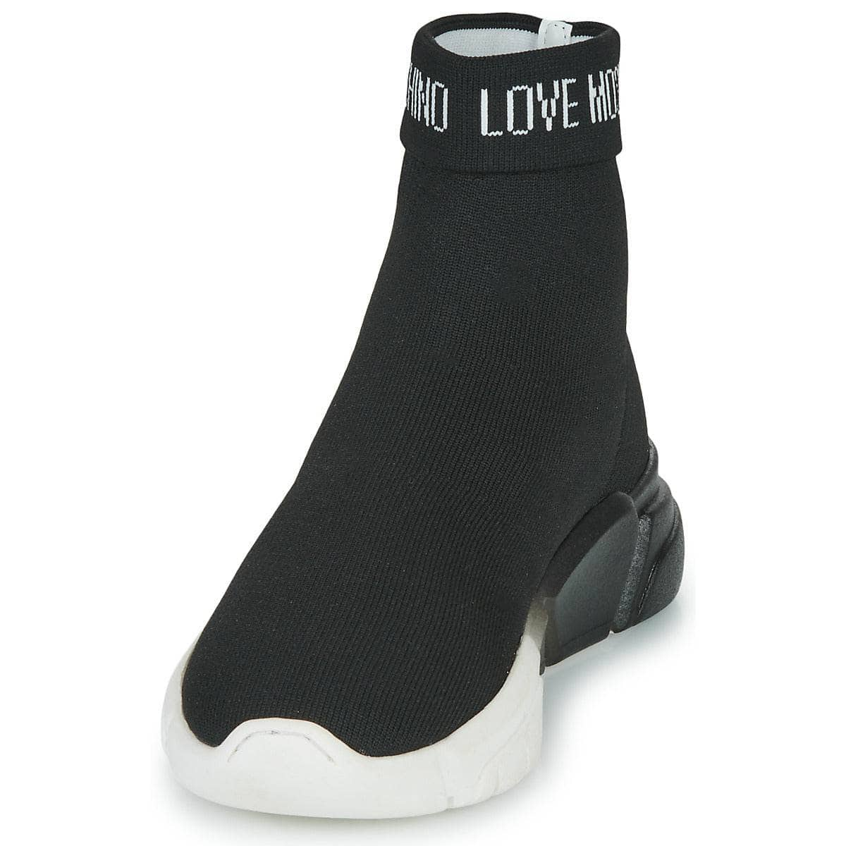 Sneakers alte Donna Love Moschino  LOVE MOSCHINO SOCKS  Nero