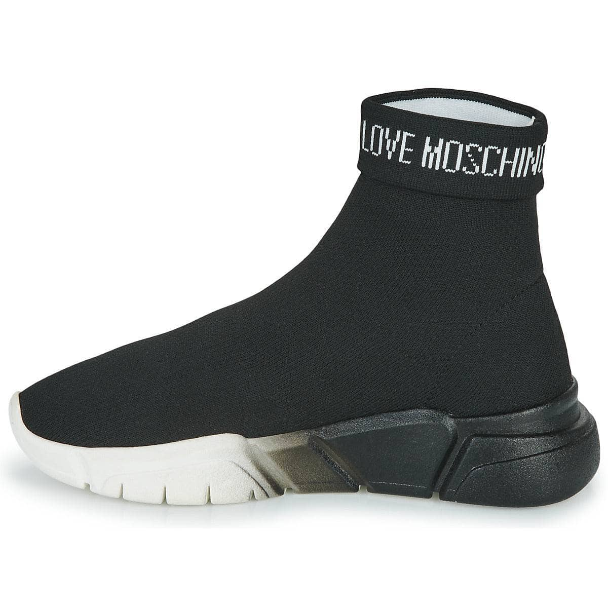 Sneakers alte Donna Love Moschino  LOVE MOSCHINO SOCKS  Nero