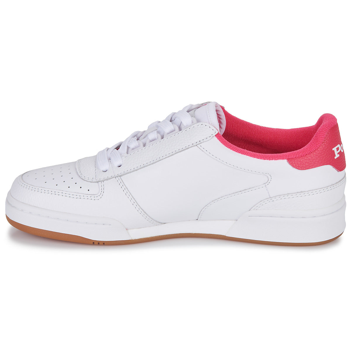 Sneakers basse Donna Polo Ralph Lauren  POLO CRT PP-SNEAKERS-LOW TOP LACE  Bianco