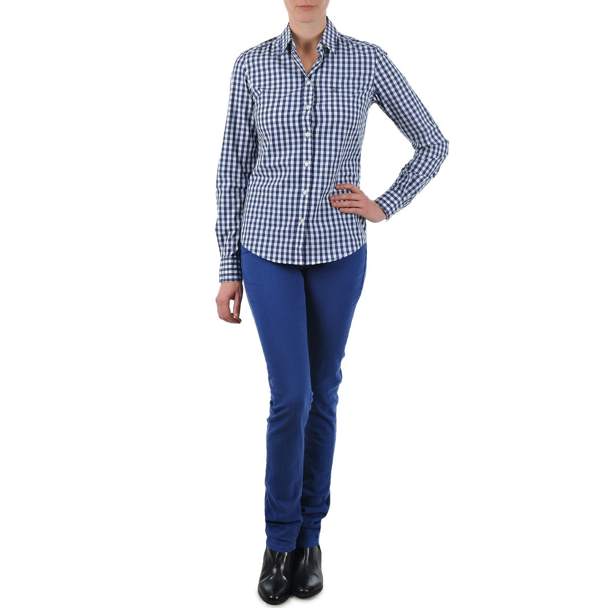 Jeans Donna Gant  N.Y. KATE COLORFUL TWILL PANT  Blu