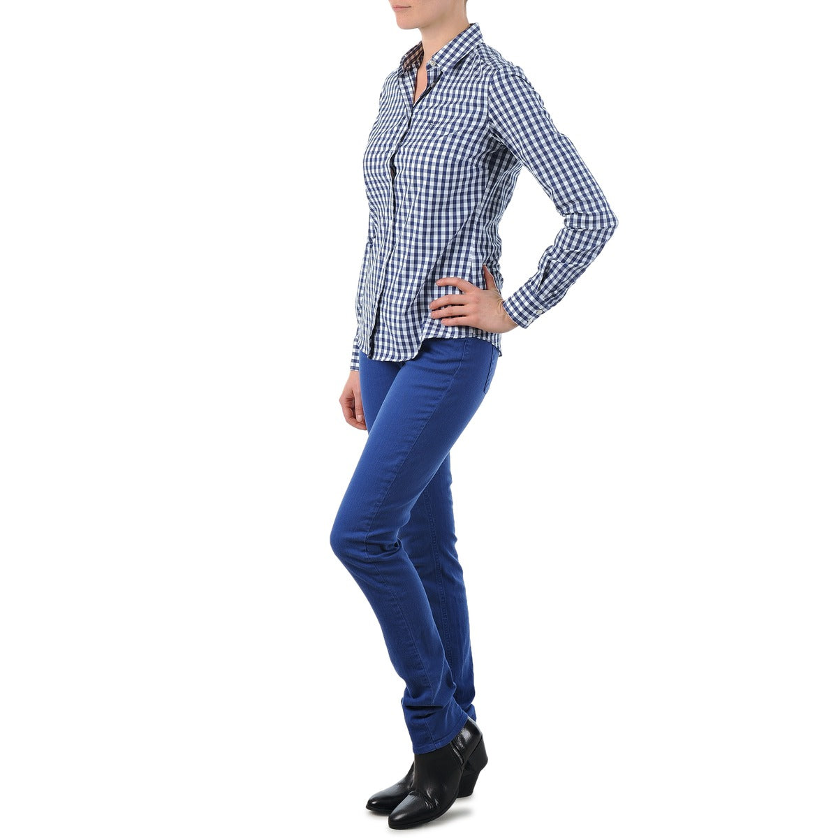 Jeans Donna Gant  N.Y. KATE COLORFUL TWILL PANT  Blu