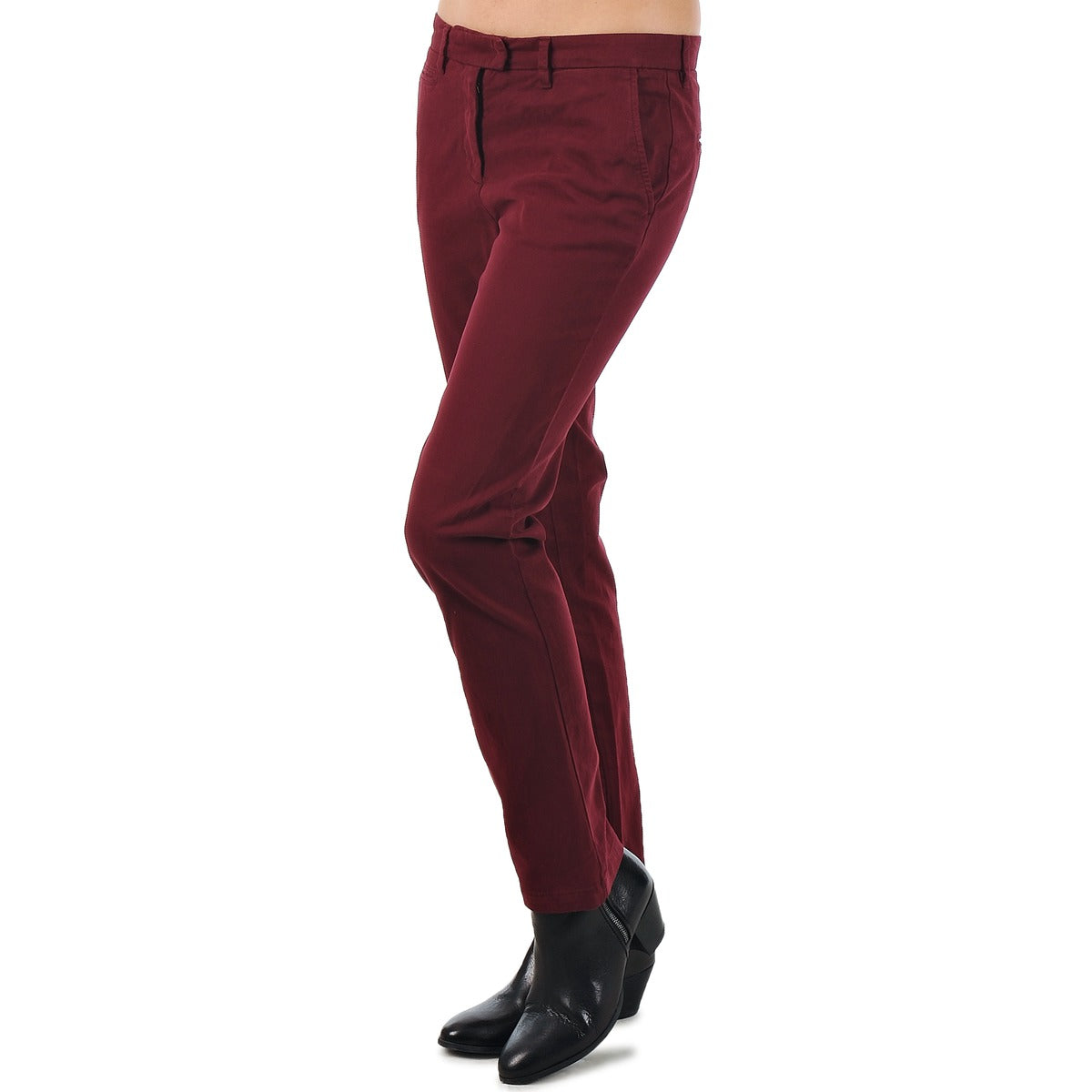 Pantalone Chino Donna Gant  C. COIN POCKET CHINO  Rosso