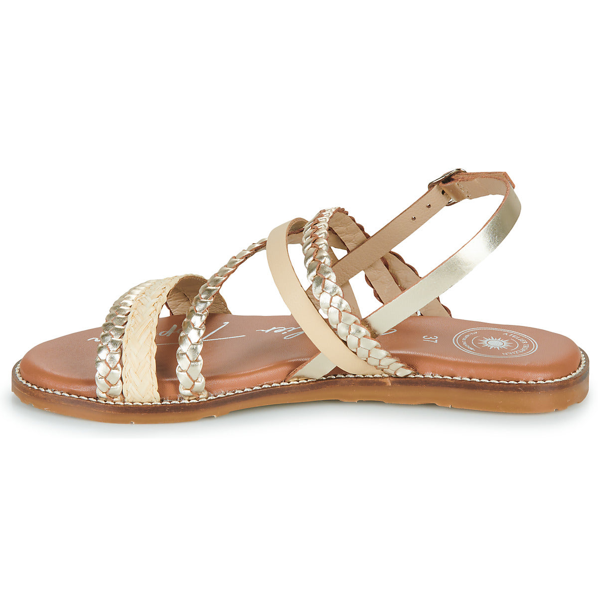 Sandali Donna L'Atelier Tropézien  SH306-NATURAL  Beige