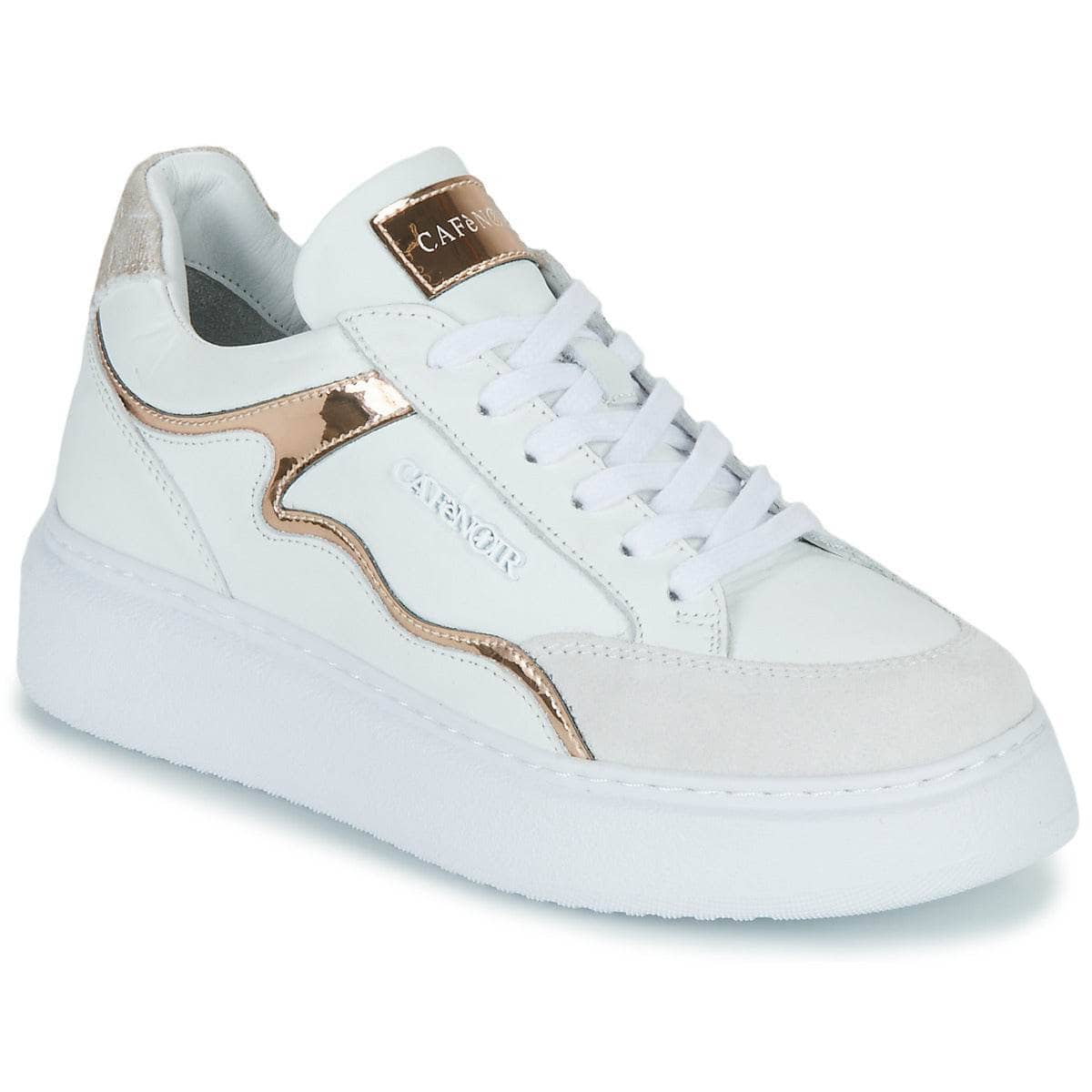 Sneakers basse Donna Café Noir  DE1810-W066  Bianco