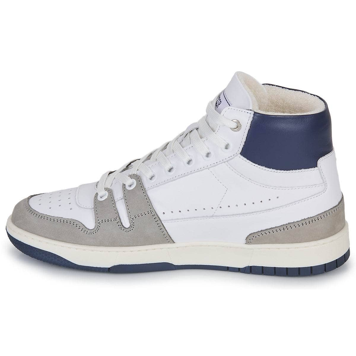 Sneakers alte Donna Mercer Amsterdam  THE BROOKLYN HIGH  Bianco