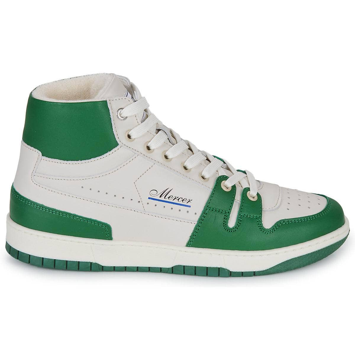 Sneakers alte Donna Mercer Amsterdam  THE BROOKLYN HIGH  Bianco