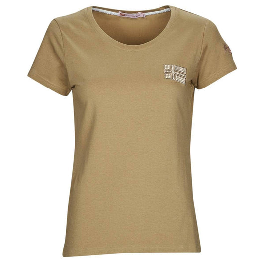 T-shirt Donna Geographical Norway  JANUA  Beige