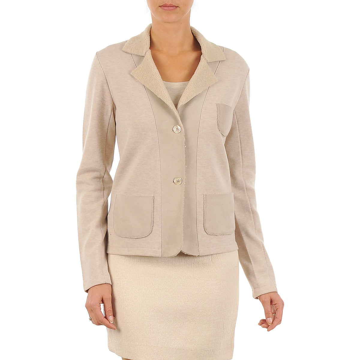 Giacca Donna Majestic  244  Beige