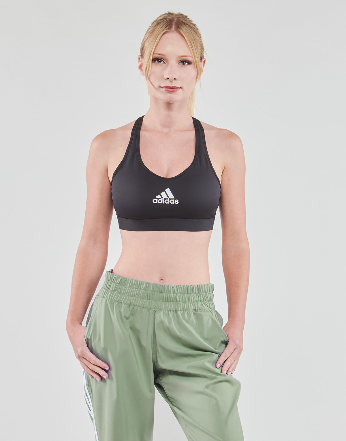 Reggiseno sportivo Donna adidas  PWR CT MS BRA  Nero