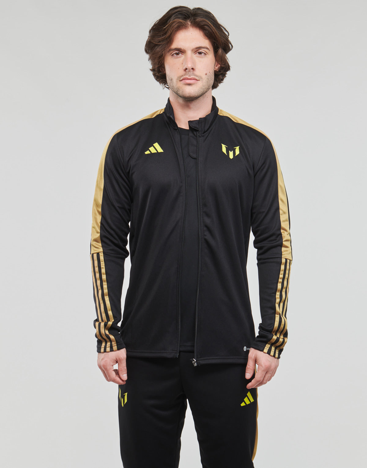 Giacca Sportiva Uomo adidas  MESSI X TK JKT  Nero