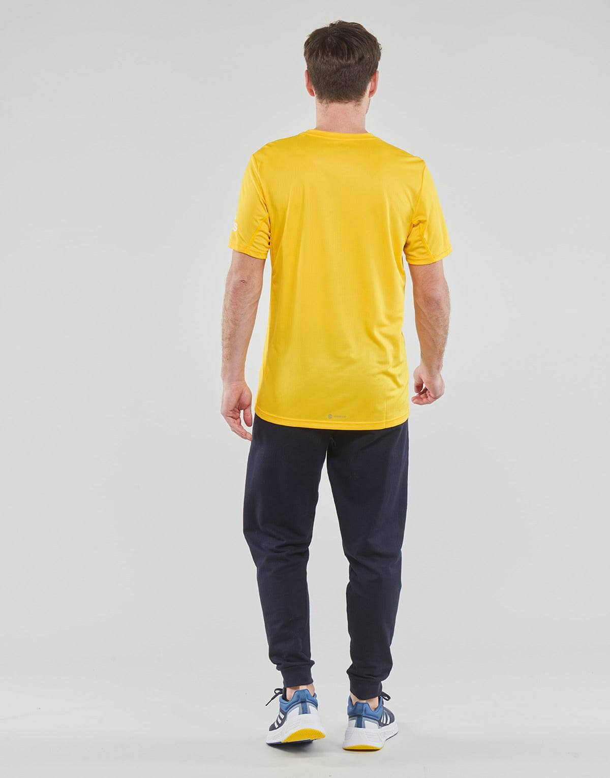 T-shirt Uomo adidas  RUN IT TEE M  Giallo