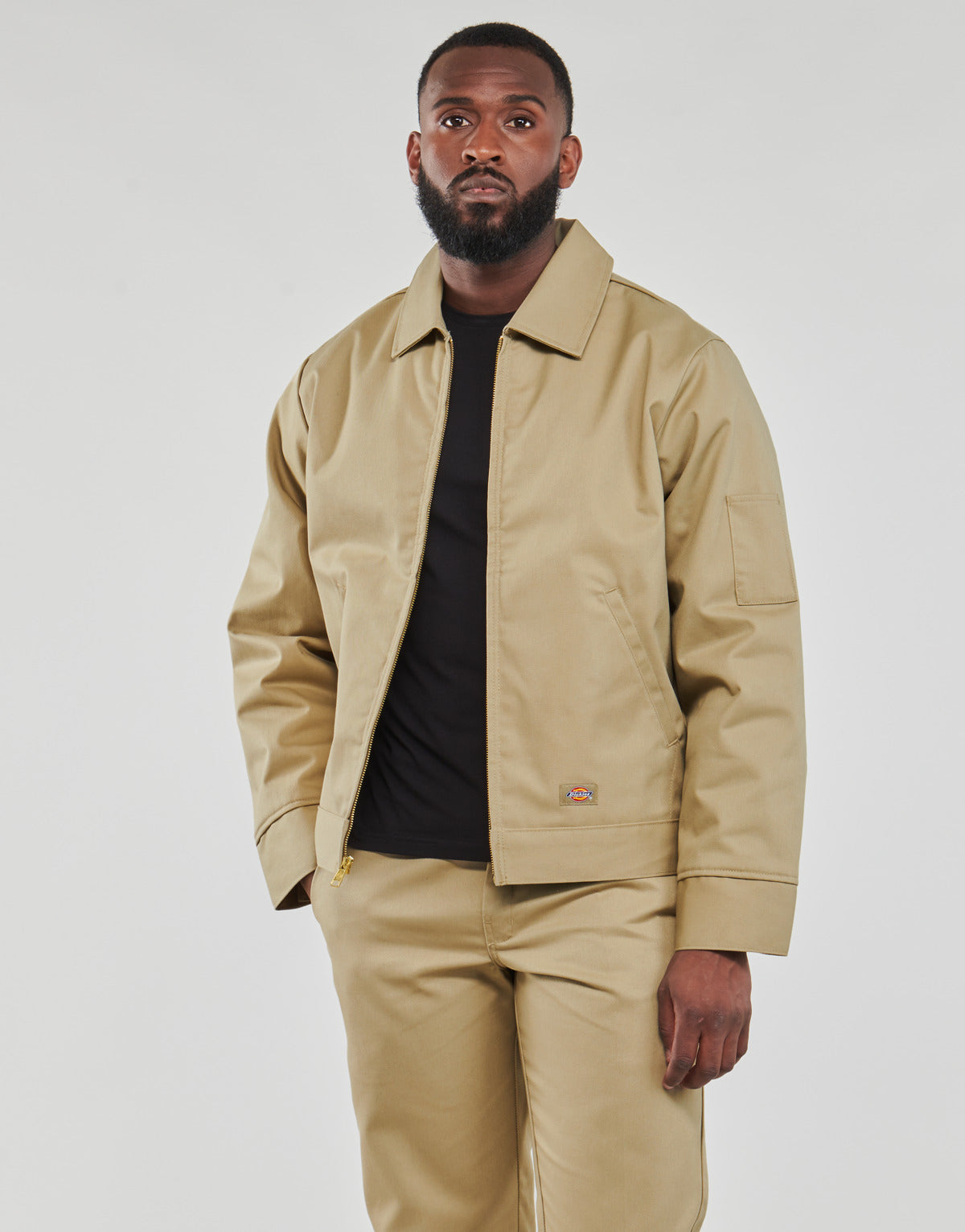 Giubbotto Uomo Dickies  LINED EISENHOWER JACKET REC  Beige