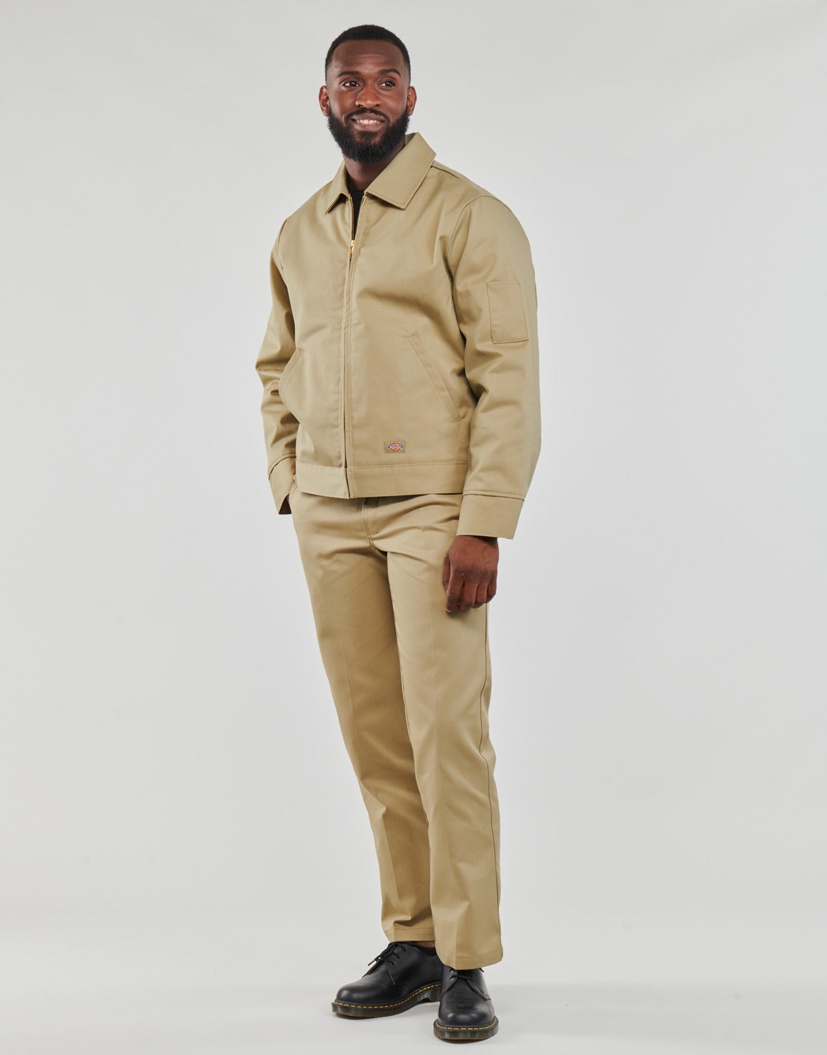 Giubbotto Uomo Dickies  LINED EISENHOWER JACKET REC  Beige