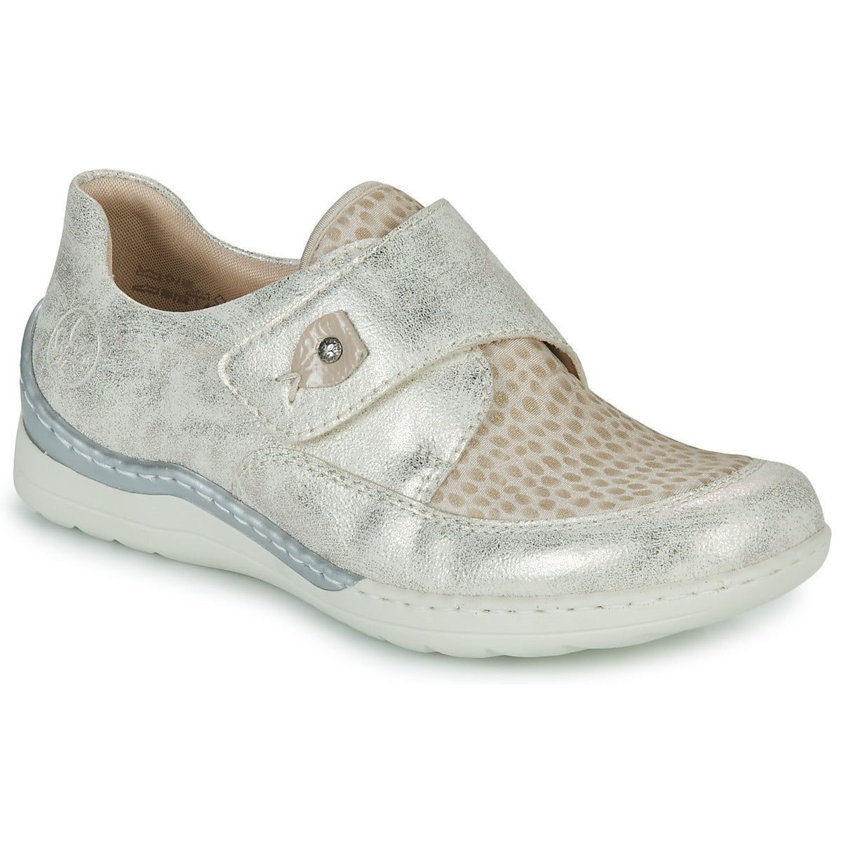 Sneakers basse Donna Rieker  48951-90  Grigio